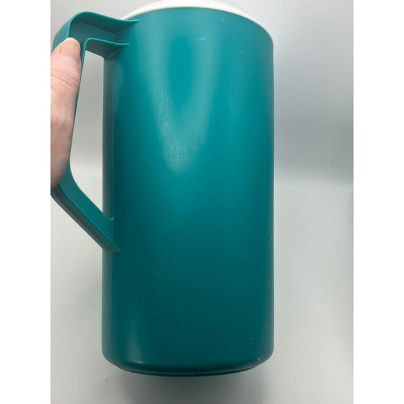 Rubbermaid 2.25 QT Covered Pitcher 1992 Vtg Made in USA NWT New Old Stock - Picture 9 of 10